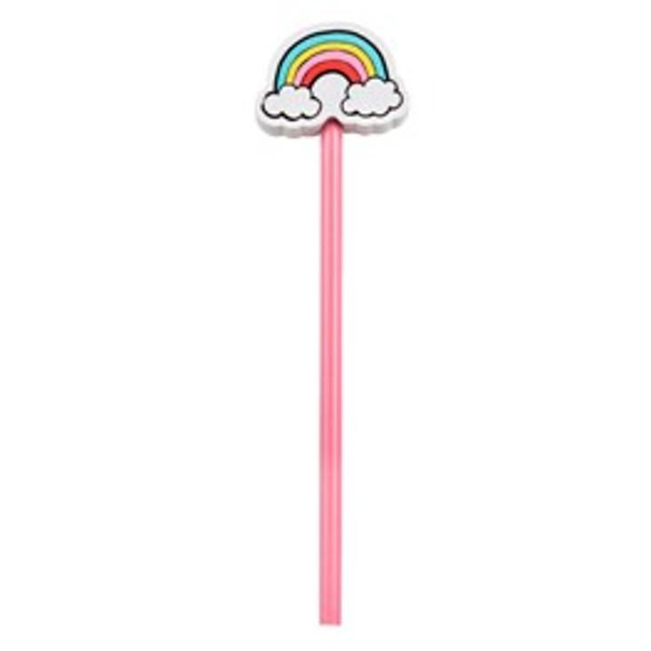 Bleistift mit Radiergummi Regenbogen