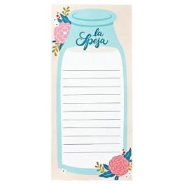 Einkaufsliste Block La Spesa Milchflasche