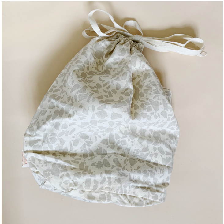 Multi Bag Large Oyster Grey Terrazzo