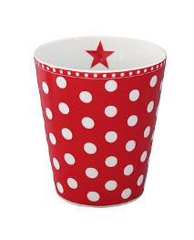 Tasse Happy Mug Krasilnikoff Punkte