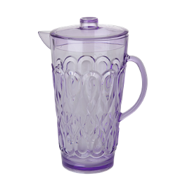 Grosser Krug mit Deckel Lavendel