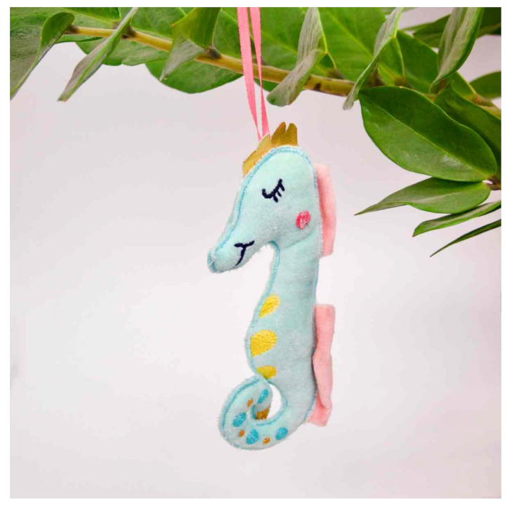 Dekoration Wildlife Seahorse Mint