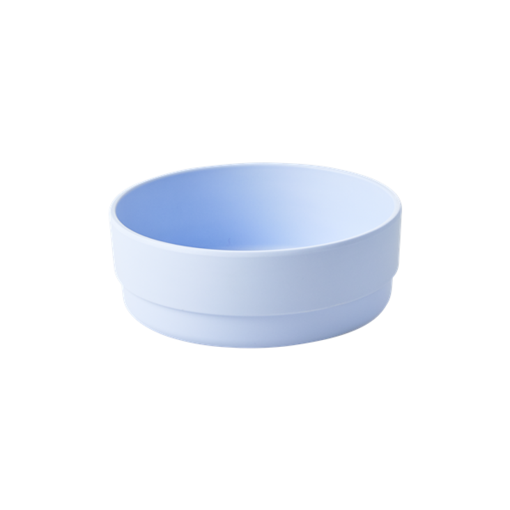 Natural Fibre Bowl in Pastel Blue