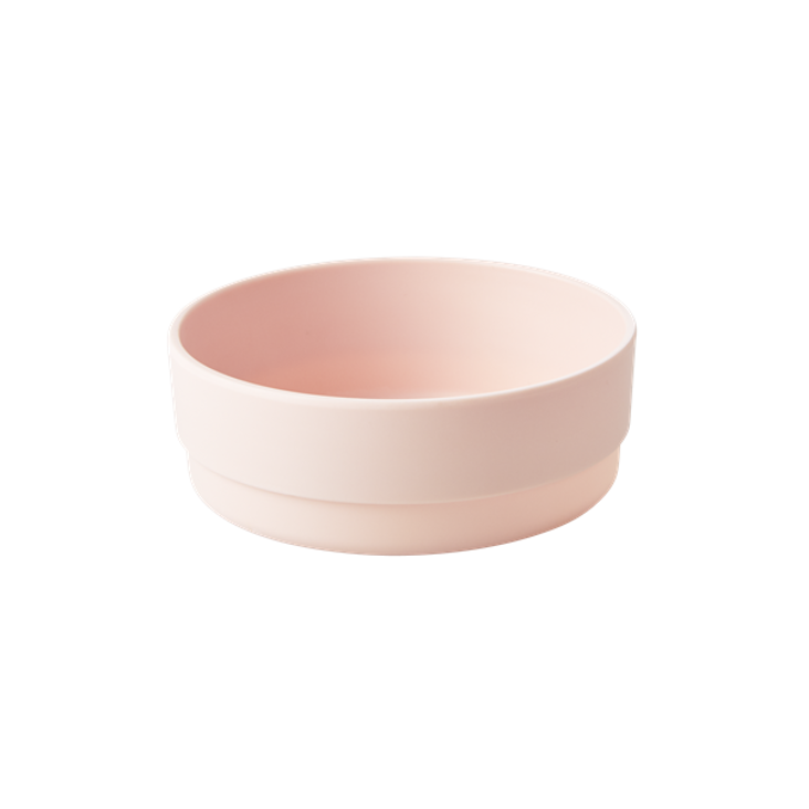 Natural Fibre Bowl in Pastel Pink