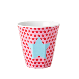 Rice Melamin Becher Stern pink
