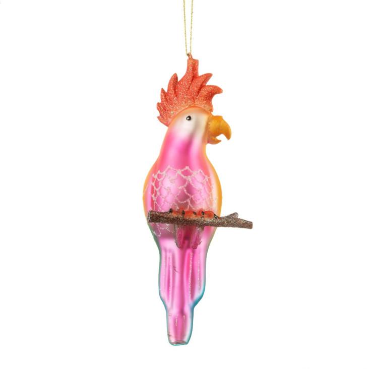 Weihnachtskugel Parrot