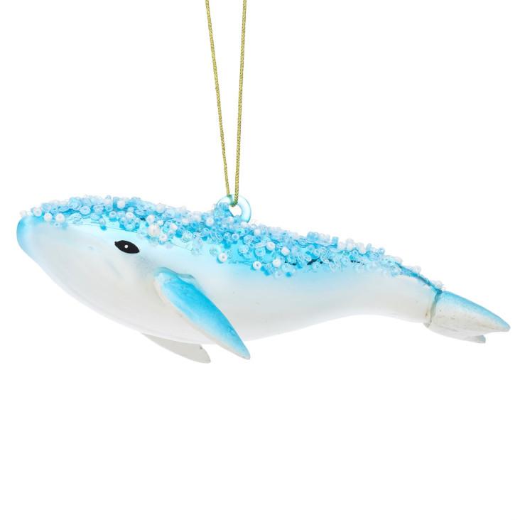 Weihnachtskugel Walfisch