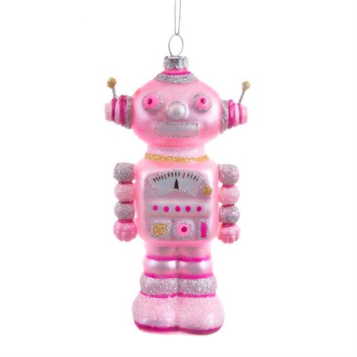 Weihnachtskugel Roboter