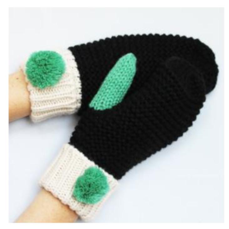 Handschuhe Türkis