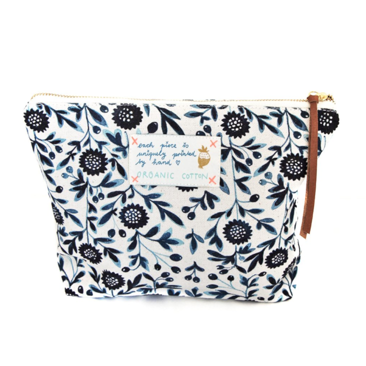 Necessaire My Blue Flowers big