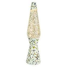Lava-Lampe Terrazo mit Glitzer