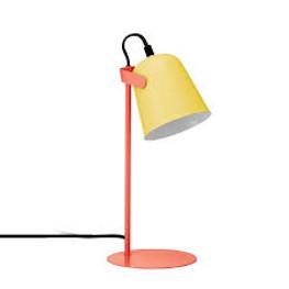 Coole Tischlampe Chloe Gelb