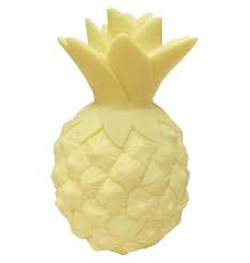 Mini Leuchte Ananas gelb mit Timer