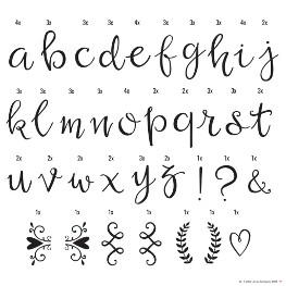 Leuchtkasten Buchstaben Script
