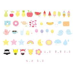 Leuchtkasten Buchstaben Kawaii