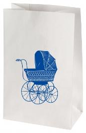 Lichtertüte weiss, KINDERWAGEN