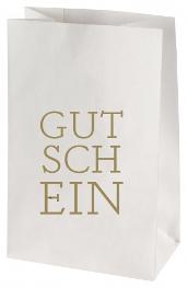 Lichtertüte weiss, GUTSCHEIN