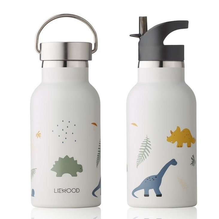 Liewood Trinkflasche Dino, 2 Aufsätze