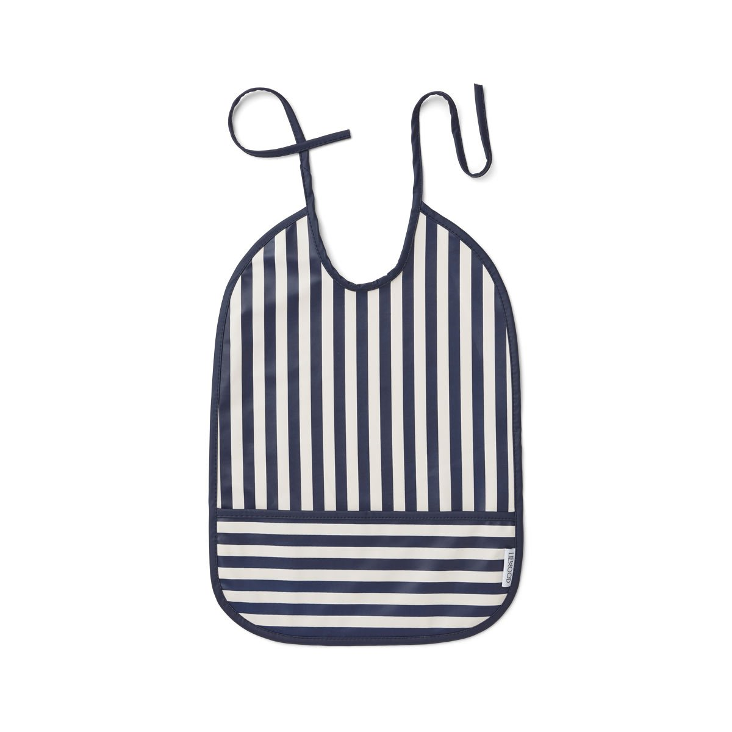 Esslätzli Stripe Navy Creme de la creme
