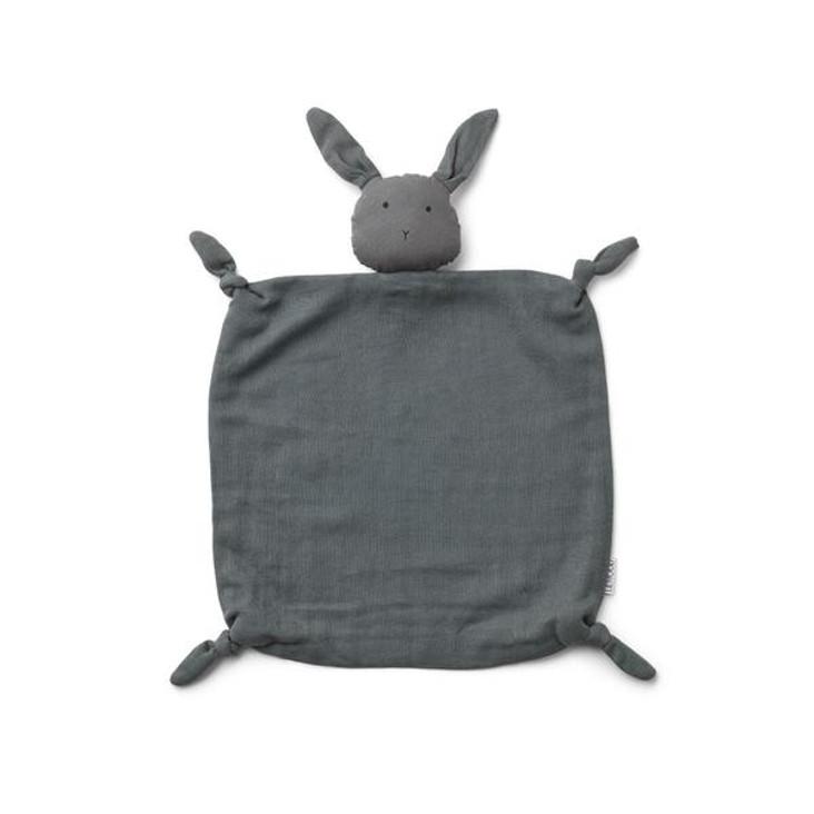 Schnullertuch Hase Stone Grey
