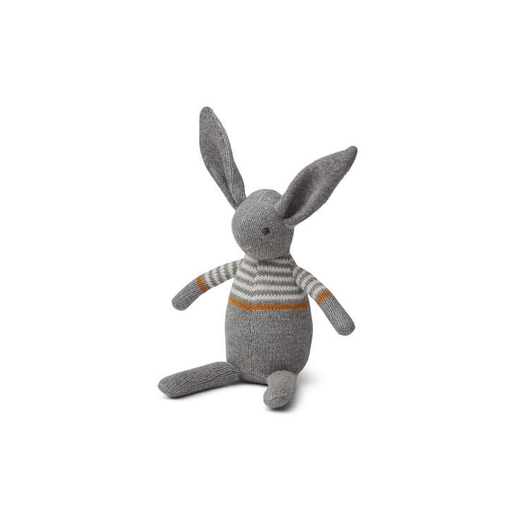 Vigga Teddy gestrickt Grau