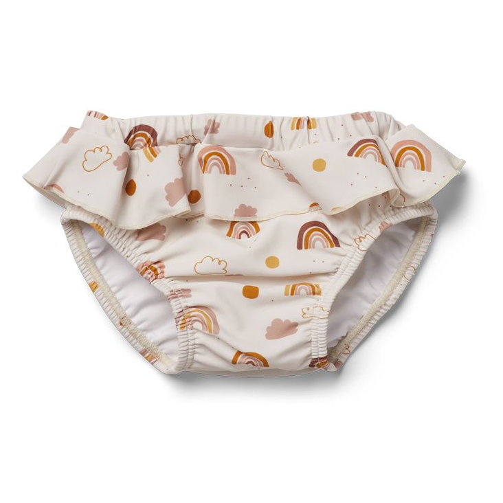 Elise Baby Girl Swim Pants Rainbow Love Sandy