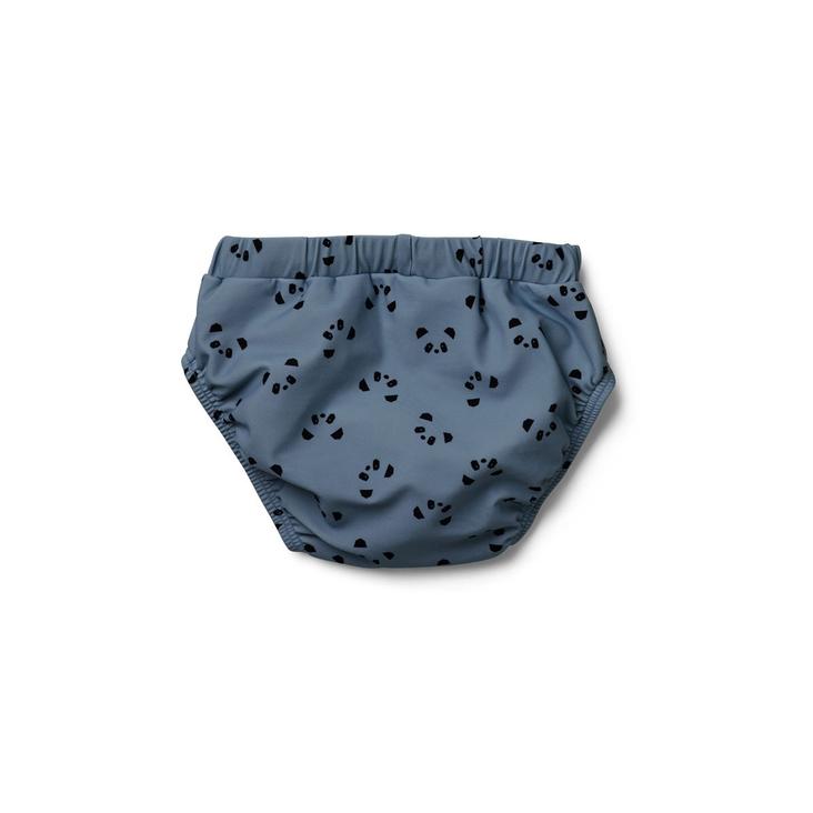 Frej baby boy swim pants - Panda blue Wave