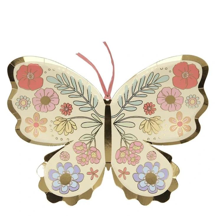 Partyteller Schmetterling Meri Meri