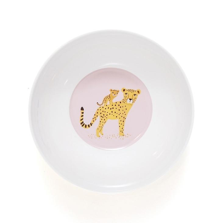 Melamin Schüssel Leopard