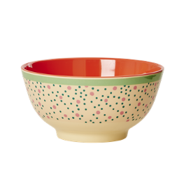Rice Melamin Schüssel Connecting the Dots Print
