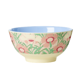 Rice Melamin Schüssel Vintage Floral Print