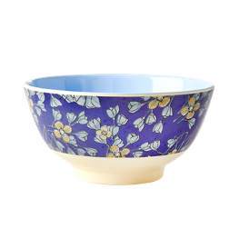 Rice Melamin Schüssel Hanging Flower Print
