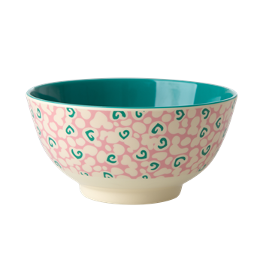 Rice Melamin Schüssel Liquid Spots Print