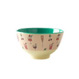 Rice Melamin Schüssel Small Cocktail Print