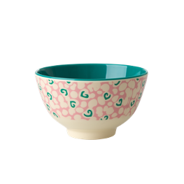 Rice Melamin Schüssel Liquid Spots Print