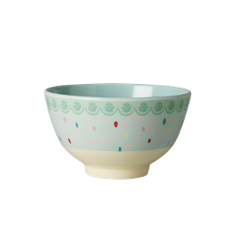 Rice Melamin Schüssel klein Raindot