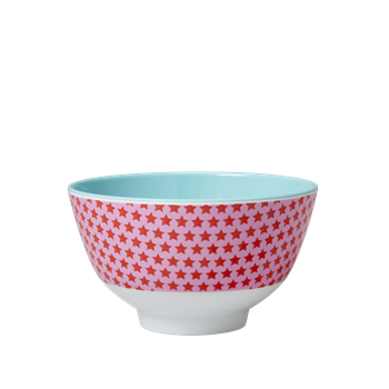 Rice Melamin Schüssel klein Girls Star Print