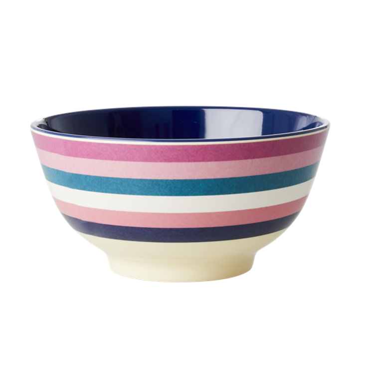 Rice Melamin Schüssel Stripe Print - Medium