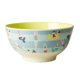 Rice Melamin Schüssel Swimster Print