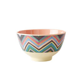 Rice Melamin Schüssel Small Zig Zag Print
