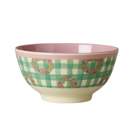 Rice Melamin Vichy Print