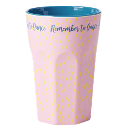 Rice Melamin Becher gross Big Raindot Print