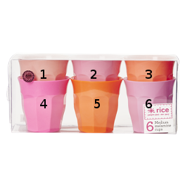 Rice Melamin Becher uni gross