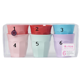 Rice Melamin Becher uni gross