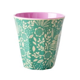 Rice Melamin Becher Farn und Blume Print
