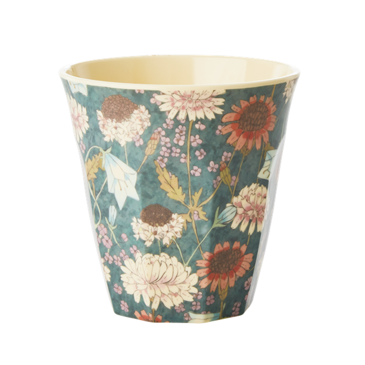 Rice Melamin Becher Fall Flower Print