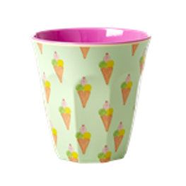 Rice Melamin Becher Ice Cream Print