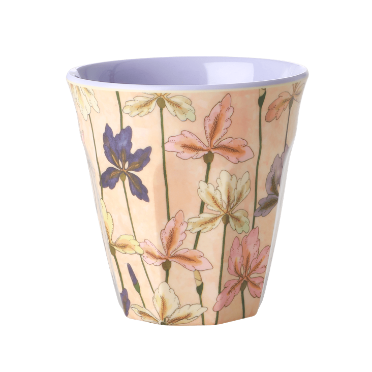 Rice Melamin Becher - Iris Print
