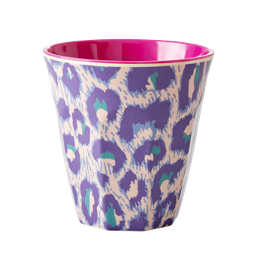 Rice Melamin Becher Leopard Print