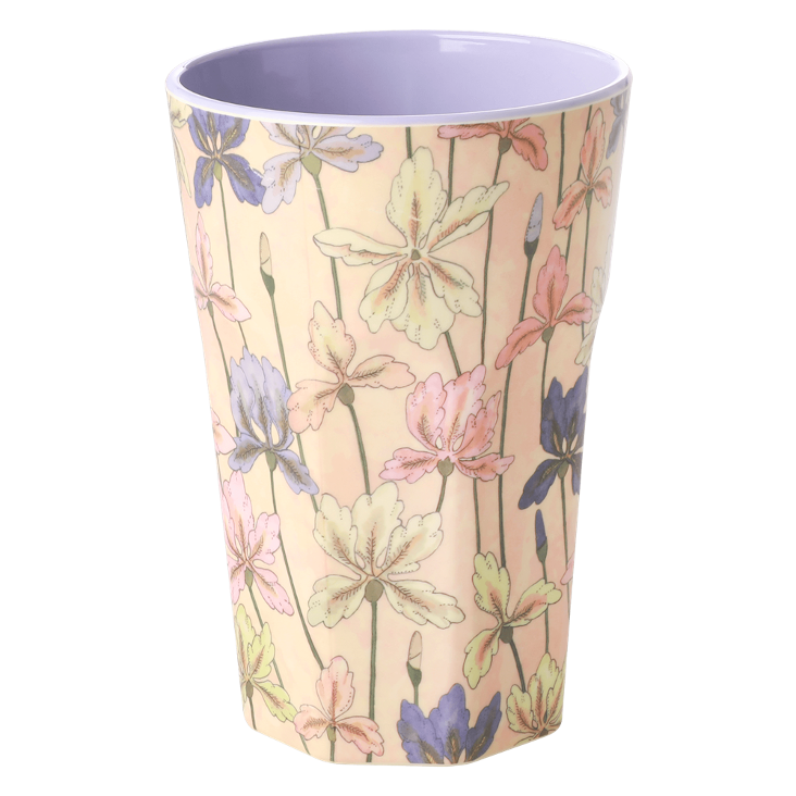 Rice Melamin Becher gross - Iris Print